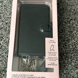 New Black Glitter Wallet/Crossbody